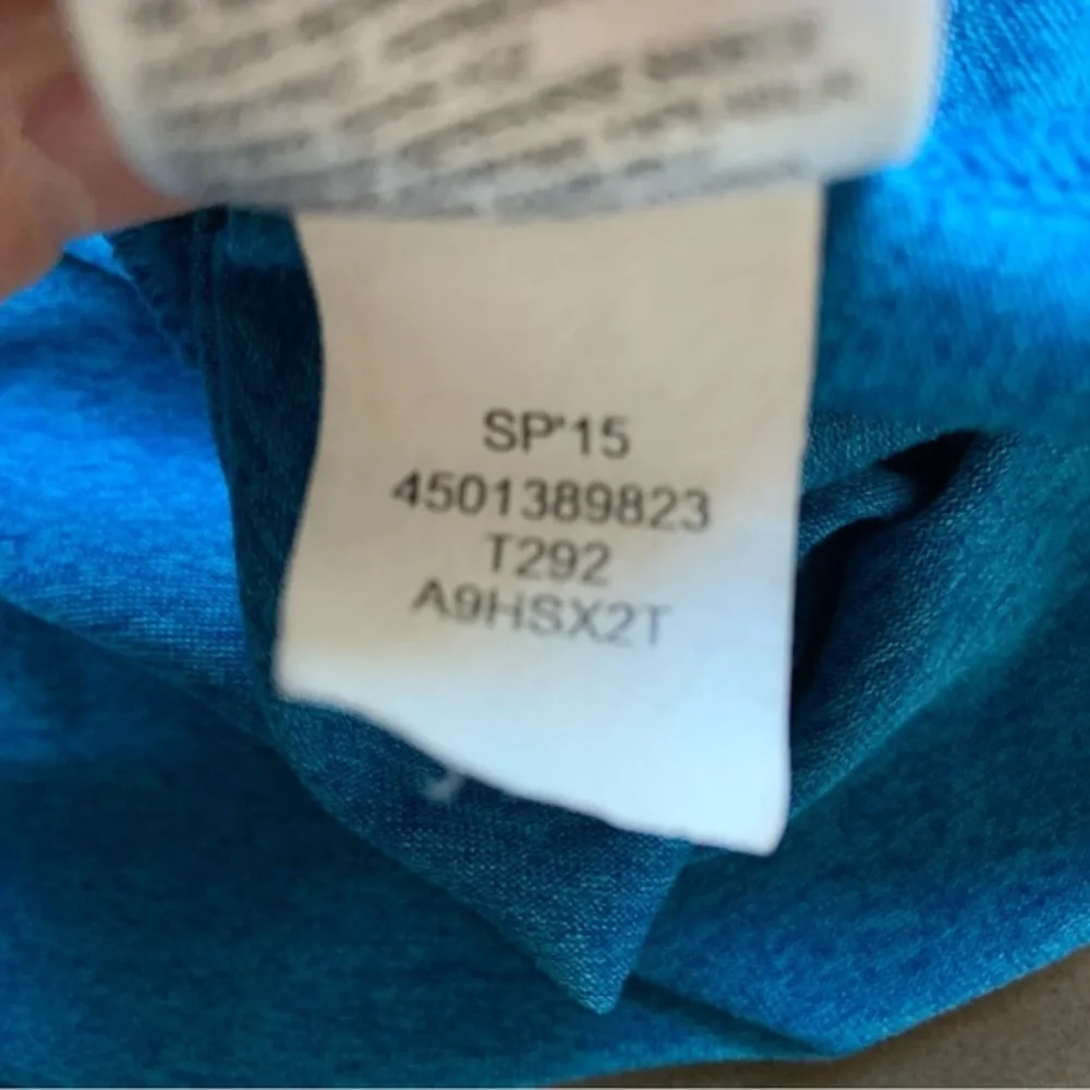 THE NORTH FACE‎ Men's Reaxion Amp Blue Short Sleeve T-Shirt Medium